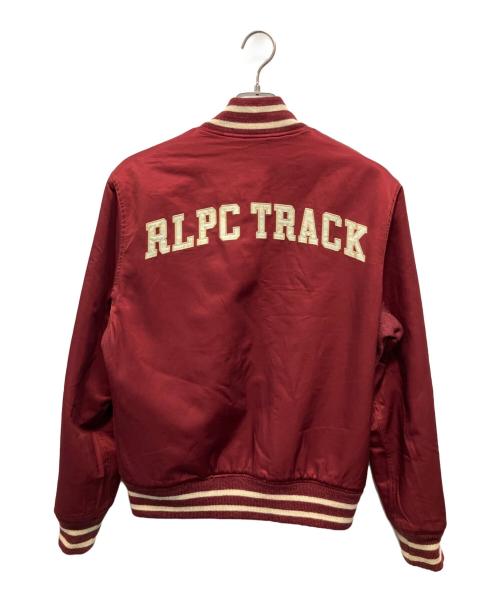 POLO RALPH LAUREN（ポロ・ラルフローレン）POLO RALPH LAUREN (ポロ・ラルフローレン) リバーシブルスタジャン　国内代理店表記あり ボルドー×ブラック サイズ:Mの古着・服飾アイテム