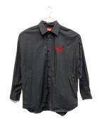 DIESELディーゼル）の古着「長袖シャツ」｜ブラック