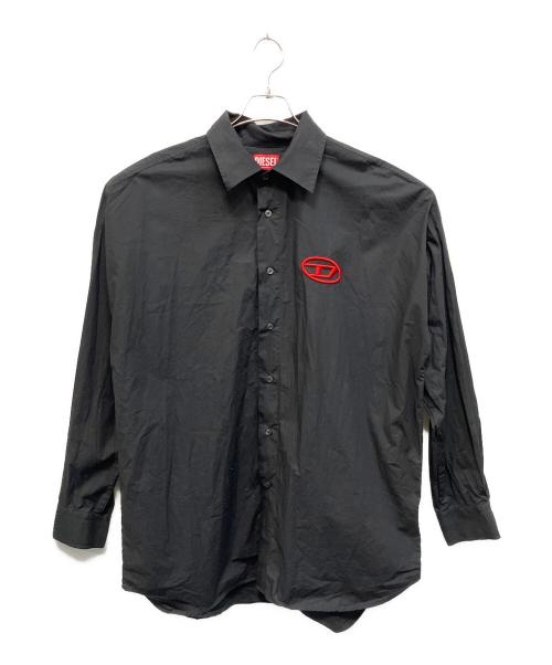 DIESEL（ディーゼル）DIESEL (ディーゼル) 長袖シャツ ブラック サイズ:52の古着・服飾アイテム