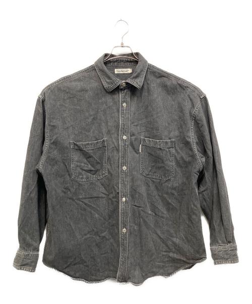 COOTIE PRODUCTIONS（クーティープロダクツ）COOTIE PRODUCTIONS (クーティープロダクツ) 長袖シャツ ブラック サイズ:XLの古着・服飾アイテム