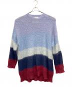 DAIRIKUダイリク）の古着「厚手ニット」｜ブルー