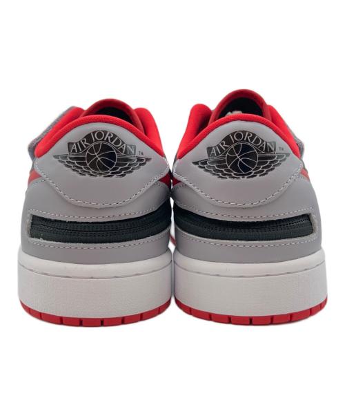 NIKE（ナイキ）NIKE (ナイキ) AIR JORDAN 1 LOW FlyEase グレー×レッド サイズ:28.5cmの古着・服飾アイテム