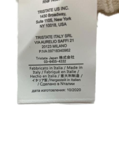 C.P COMPANY（シーピーカンパニー）C.P COMPANY (シーピーカンパニー) ニットキャップ ホワイトの古着・服飾アイテム