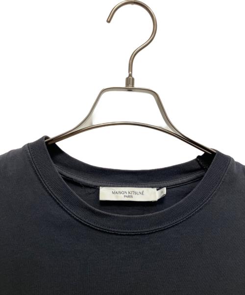 maison kitsune（メゾンキツネ）maison kitsune (メゾンキツネ) 半袖カットソー グレー サイズ:Mの古着・服飾アイテム