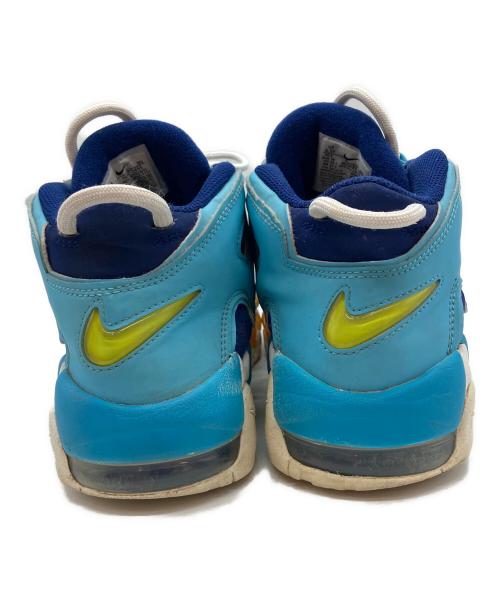 NIKE（ナイキ）NIKE (ナイキ) AIR MORE UPTEMPO BG ハイカットスニーカー ブルー サイズ:24.5㎝の古着・服飾アイテム