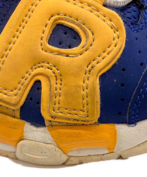 NIKE（ナイキ）NIKE (ナイキ) AIR MORE UPTEMPO BG ハイカットスニーカー ブルー サイズ:24.5㎝の古着・服飾アイテム