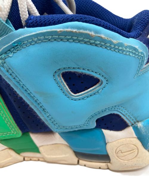 NIKE（ナイキ）NIKE (ナイキ) AIR MORE UPTEMPO BG ハイカットスニーカー ブルー サイズ:24.5㎝の古着・服飾アイテム
