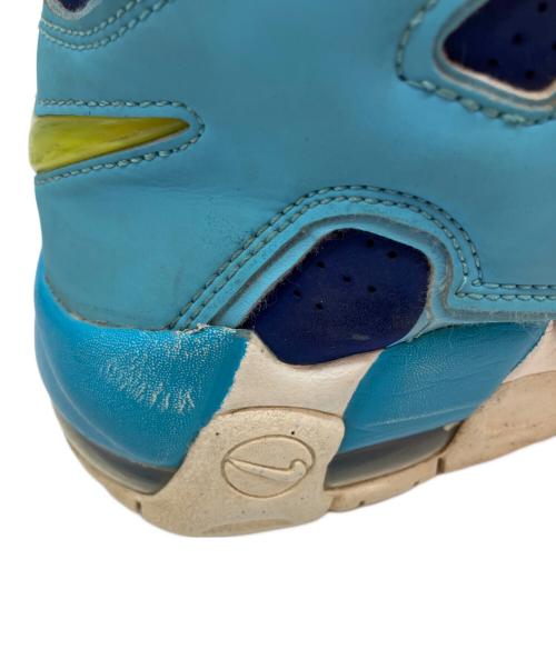 NIKE（ナイキ）NIKE (ナイキ) AIR MORE UPTEMPO BG ハイカットスニーカー ブルー サイズ:24.5㎝の古着・服飾アイテム