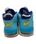 中古・古着 NIKE (ナイキ) AIR MORE UPTEMPO BG ハイカットスニーカー ブルー サイズ:24.5㎝：6000円