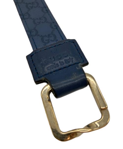 GUCCI（グッチ）GUCCI (グッチ) キーリング ブルーの古着・服飾アイテム