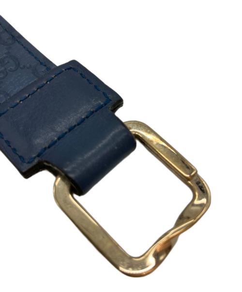 GUCCI（グッチ）GUCCI (グッチ) キーリング ブルーの古着・服飾アイテム