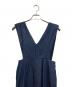 中古・古着 forme (フォルメ) ノースリーブ・キャミソールワンピース インディゴ 未使用品：10000円