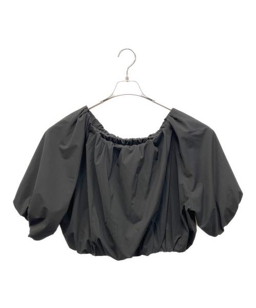 forme（フォルメ）forme (フォルメ) 半袖ブラウス ブラック サイズ:F 未使用品の古着・服飾アイテム