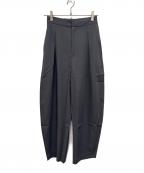formeフォルメ）の古着「カーブパンツ」｜チャコールグレー