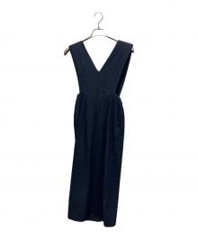 forme（フォルメ）の古着「ノースリーブ・キャミソールワンピース」｜インディゴ