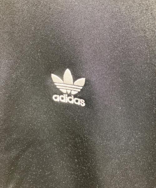 adidas（アディダス）adidas (アディダス) レースアップトラックジャケット ブラック サイズ:Lの古着・服飾アイテム