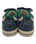 中古・古着 GUCCI (グッチ) GUCCI(グッチ)ローカットスニーカー ネイビー サイズ:5＋：17000円