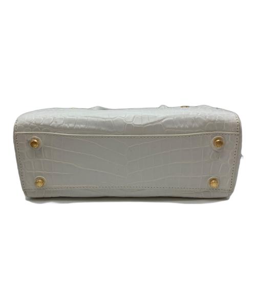 COCOCELUX GOLD（ココセリュックスゴールド）COCOCELUX GOLD (ココセリュックスゴールド) COCOCELUX GOLD(ココセリュックスゴールド)ハンドバッグ ホワイトの古着・服飾アイテム