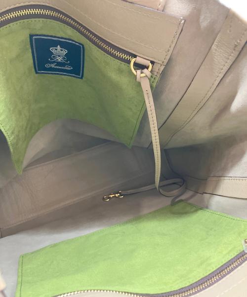 A.D.M.J.（エーディーエムジェイ）A.D.M.J. (エーディーエムジェイ) トートバッグ ベージュの古着・服飾アイテム