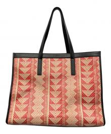 ADORE（アドーア）の古着「ハンドバッグ」｜ブラック×レッド