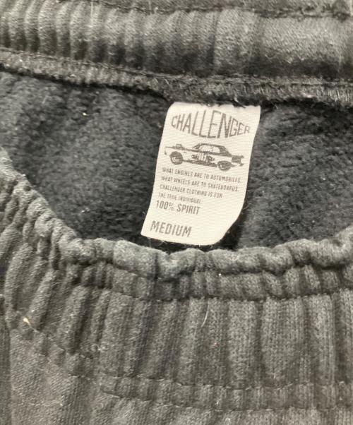 CHALLENGER（チャレンジャー）CHALLENGER (チャレンジャー) CHALLENGER(チャレンジャー)スウェットパンツ ブラック サイズ:Mの古着・服飾アイテム