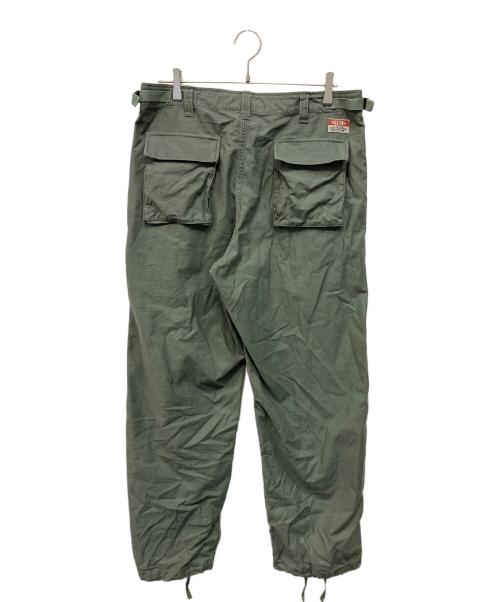 CHALLENGER（チャレンジャー）CHALLENGER (チャレンジャー) FLIGHT WARM UP PANTS(チャレンジャー)パンツ オリーブ サイズ:Mの古着・服飾アイテム