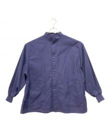 Needles（ニードルズ）の古着「バンドカラーシャツ」｜パープル