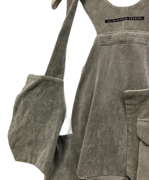 My Beautiful Landlet（マイビューティフルランドレット）My Beautiful Landlet (マイビューティフルランドレット) バックパックベスト グレー サイズ:Feerの古着・服飾アイテム