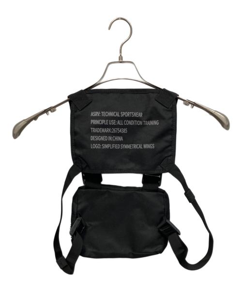 ASRV（エーエスアールブイ）ASRV (エーエスアールブイ) チェストバッグ ブラックの古着・服飾アイテム