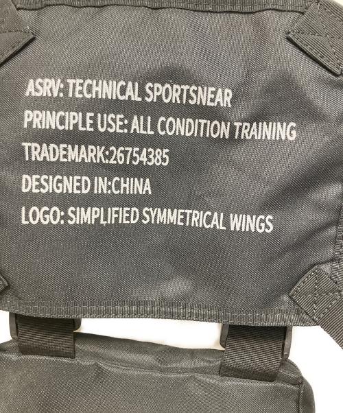 ASRV（エーエスアールブイ）ASRV (エーエスアールブイ) チェストバッグ ブラックの古着・服飾アイテム