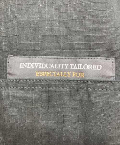 Essay（エッセイ）Essay (エッセイ) シャツジャケット ブラック サイズ:３の古着・服飾アイテム