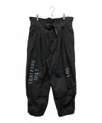 Essayエッセイ）の古着「Essay(エッセイ)P-4 MILITARY OVER PANTS」｜ブラック