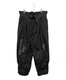 Essay（エッセイ）の古着「Essay(エッセイ)P-4 MILITARY OVER PANTS」｜ブラック