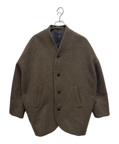 BISHOOL（ビシュール）BISHOOL (ビシュール) ウールコート オリーブ サイズ:FREEの古着・服飾アイテム