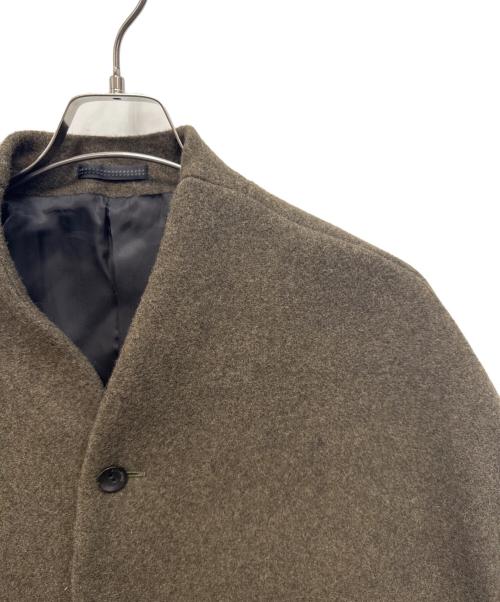 BISHOOL（ビシュール）BISHOOL (ビシュール) ウールコート オリーブ サイズ:FREEの古着・服飾アイテム