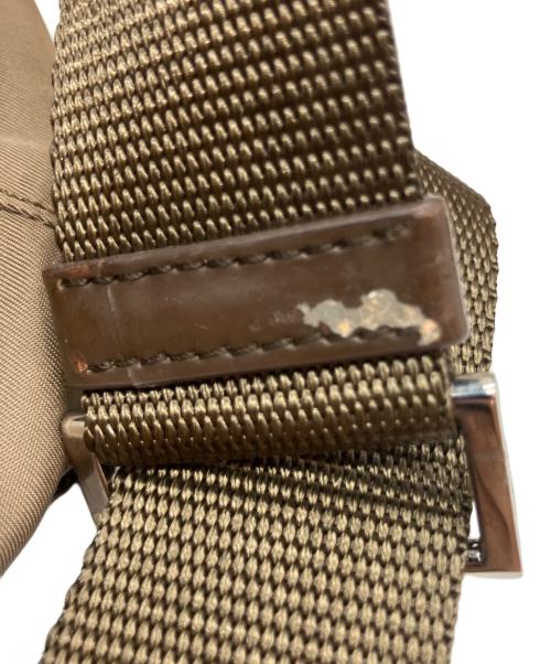 PRADA（プラダ）PRADA (プラダ) ナイロンショルダーバッグ グリーンの古着・服飾アイテム