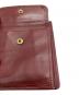中古・古着 Cartier (カルティエ) マストライン 2つ折り財布 ボルドー：5000円