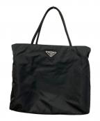 PRADAプラダ）の古着「PRADA(プラダ)ナイロンハンドバッグ」｜ブラック