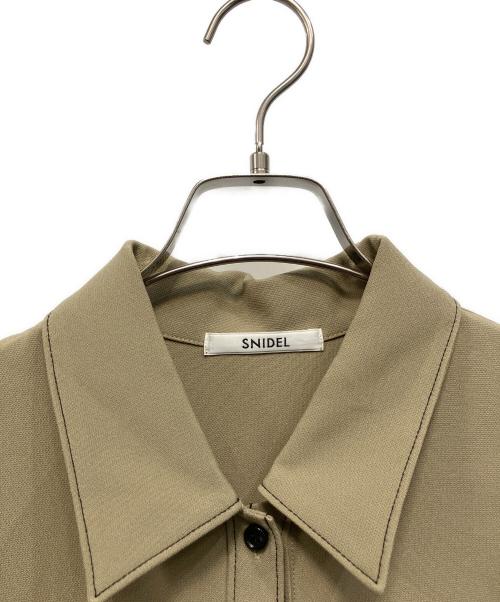 Snidel（スナイデル）Snidel (スナイデル) トレンチディテールオールインワン ベージュ サイズ:1の古着・服飾アイテム