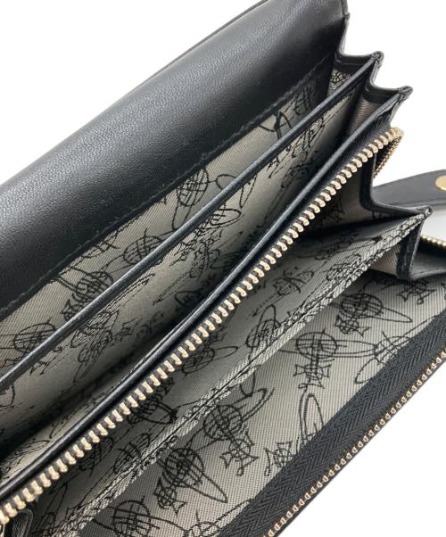Vivienne Westwood（ヴィヴィアンウエストウッド）Vivienne Westwood (ヴィヴィアンウエストウッド) 長財布 ブラックの古着・服飾アイテム