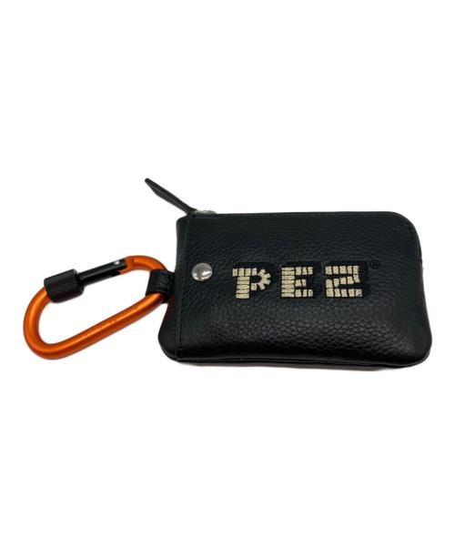 ear PAPILLONNER（イアパピヨネ）ear PAPILLONNER (イアパピヨネ) PEZ (ペッツ) コインケース ブラックの古着・服飾アイテム