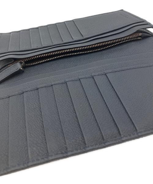 GIORGIO ARMANI（ジョルジョアルマーニ）GIORGIO ARMANI (ジョルジョアルマーニ) GIORGIO ARMANI(ジョルジョアルマーニ)長財布 ブラックの古着・服飾アイテム