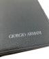 中古・古着 GIORGIO ARMANI (ジョルジョアルマーニ) GIORGIO ARMANI(ジョルジョアルマーニ)長財布 ブラック：7000円