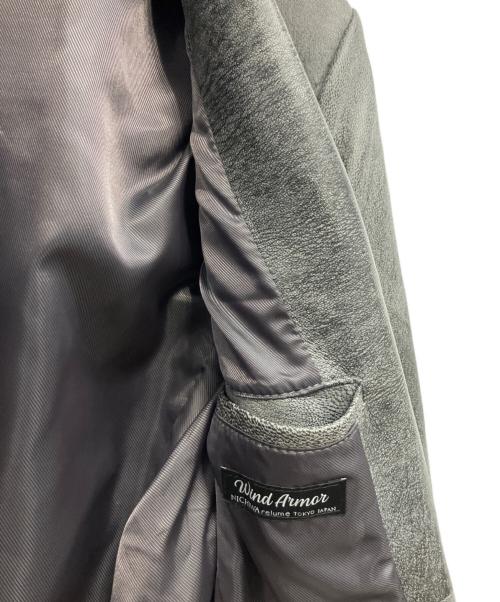 Wind Armor（ウィンドアーマー）Wind Armor (ウィンドアーマー) レザーテーラードジャケット ブラック サイズ:Mの古着・服飾アイテム