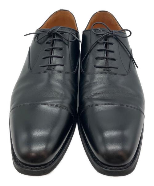 SCOTCH GRAIN（スコッチグレイン）SCOTCH GRAIN (スコッチグレイン) SCOTCH GRAIN(スコッチグレイン)ストレートチップシューズ ブラック サイズ:27cmの古着・服飾アイテム
