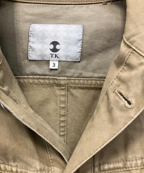 TK（ティーケー）TK (ティーケー) TK(ティーケー)ジャケット ベージュ サイズ:サイズ3の古着・服飾アイテム