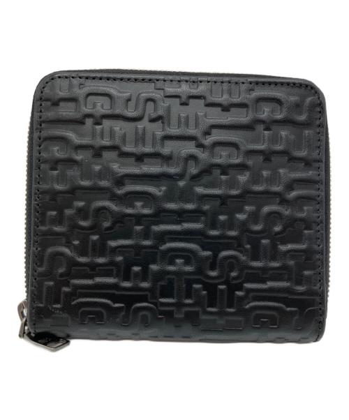 DIESEL（ディーゼル）DIESEL (ディーゼル) DIESEL(ディーゼル)2つ折り財布 ブラックの古着・服飾アイテム