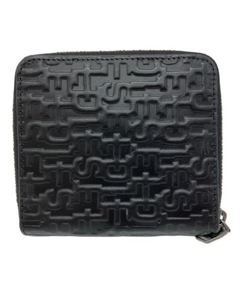DIESEL（ディーゼル）DIESEL (ディーゼル) DIESEL(ディーゼル)2つ折り財布 ブラックの古着・服飾アイテム