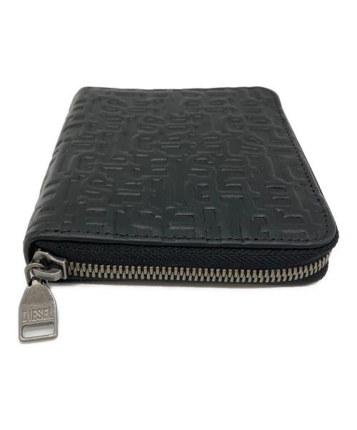 DIESEL（ディーゼル）DIESEL (ディーゼル) DIESEL(ディーゼル)2つ折り財布 ブラックの古着・服飾アイテム