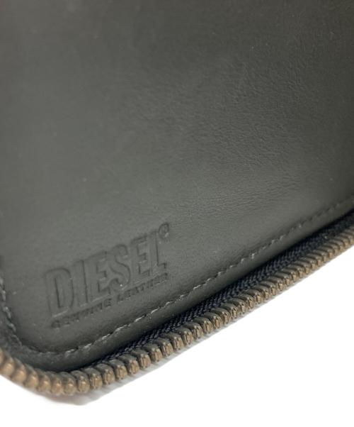 DIESEL（ディーゼル）DIESEL (ディーゼル) DIESEL(ディーゼル)2つ折り財布 ブラックの古着・服飾アイテム